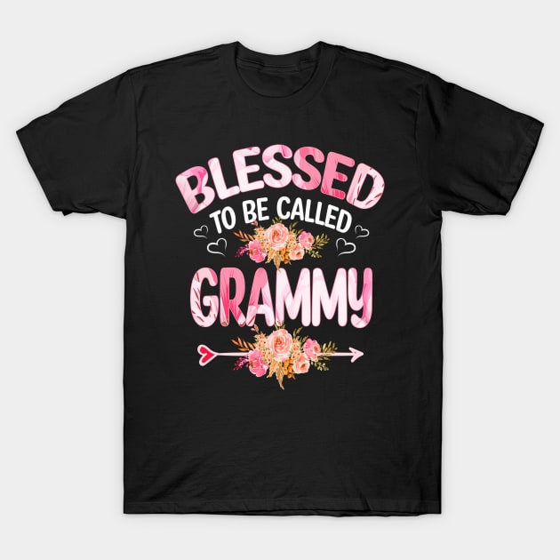 grammy - blessed to be called grammy T-Shirt by Bagshaw Gravity